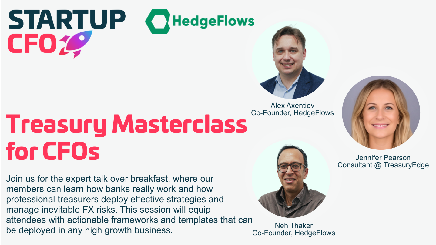 Treasury Masterclass for CFOs