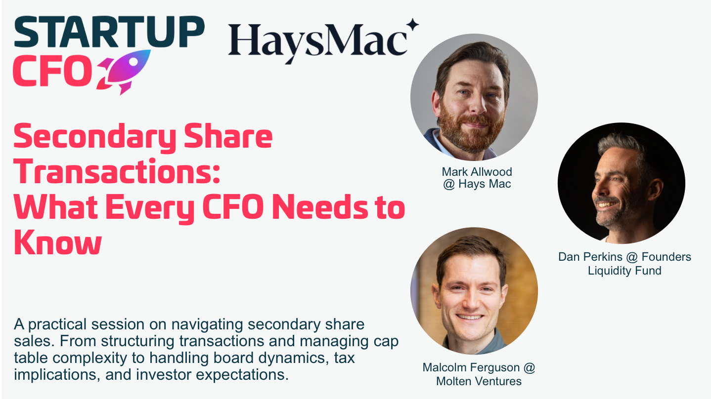 Secondary Share Transactions